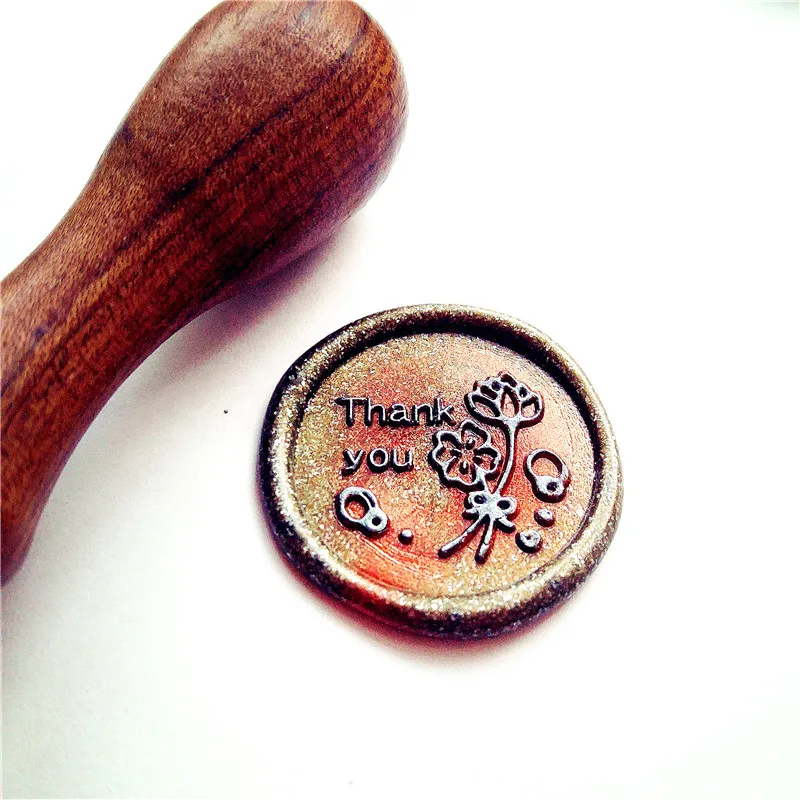 

Gesture Bird Envelope Wax Stamp Flower Girl Birthday Card Sealing Seal Fire Paint Seal Invitation Card Decoration DIY Crafts