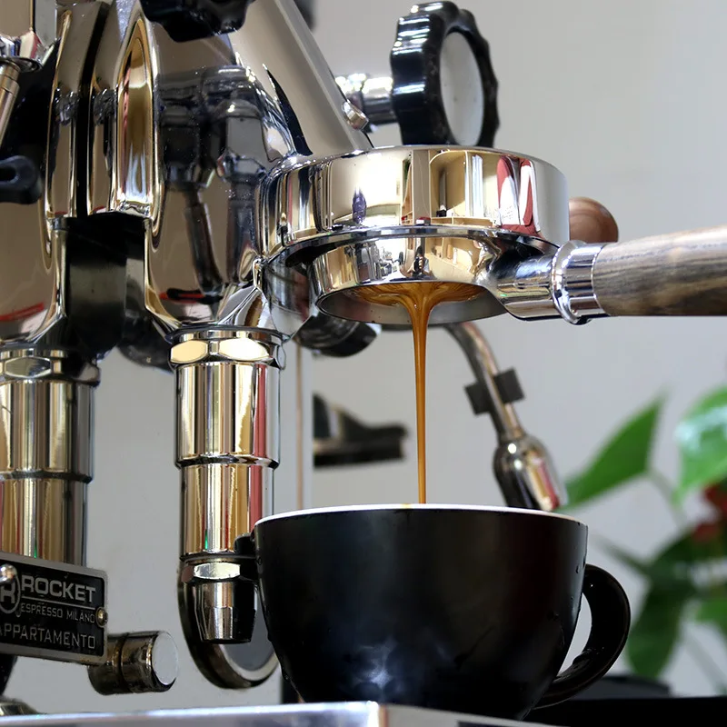 EXPOBAR E61 Coffee Machine Solid Wood Bottomless Handle Portafilter 58MM Universally Applicable Grouphead Mahogany | Дом и сад