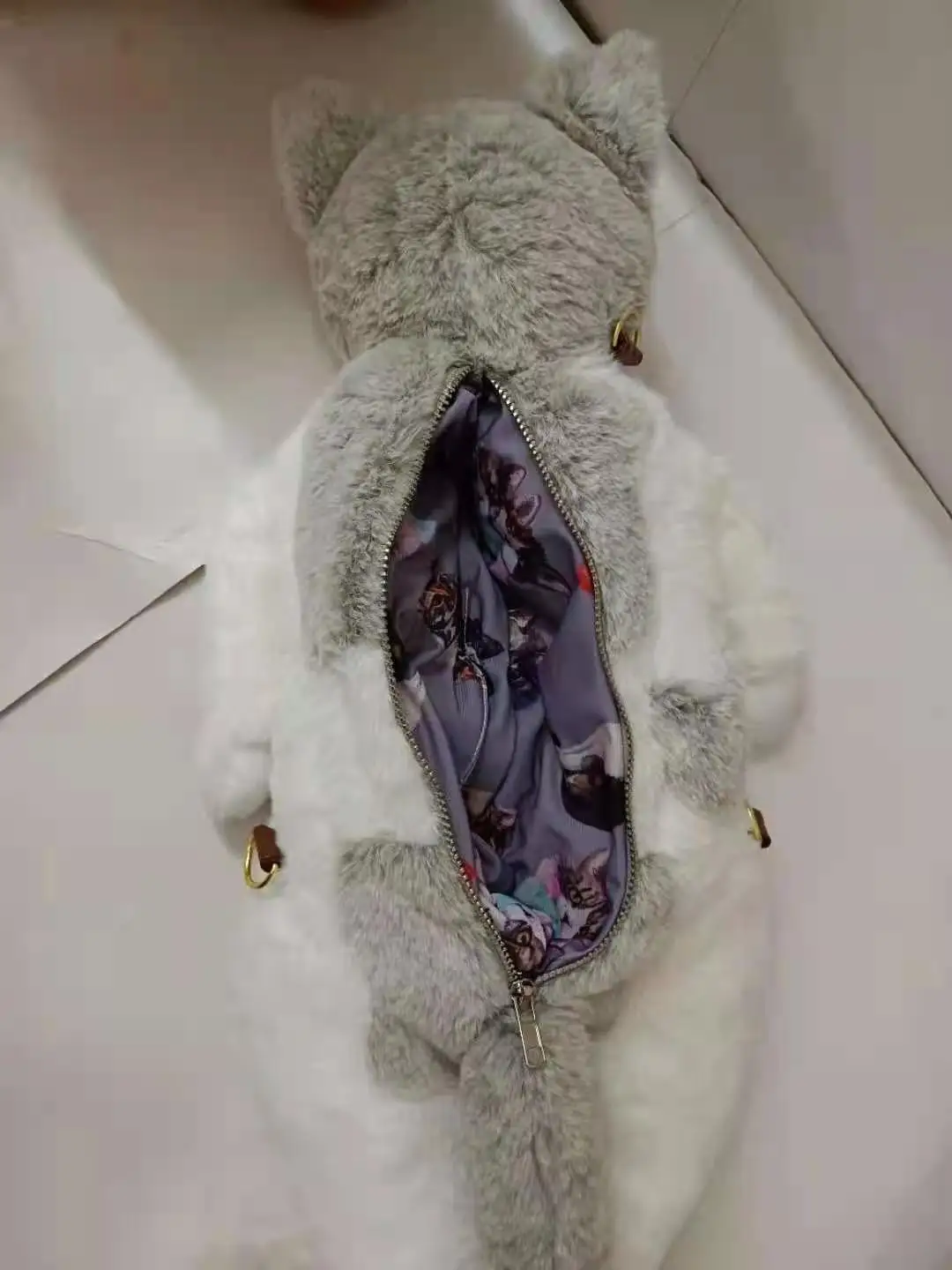 

Fashion Handmade Simulation Cat Bag Kitten Model Catback Personality Creative Simulation Cat backpack Doll Toy Dropshipping