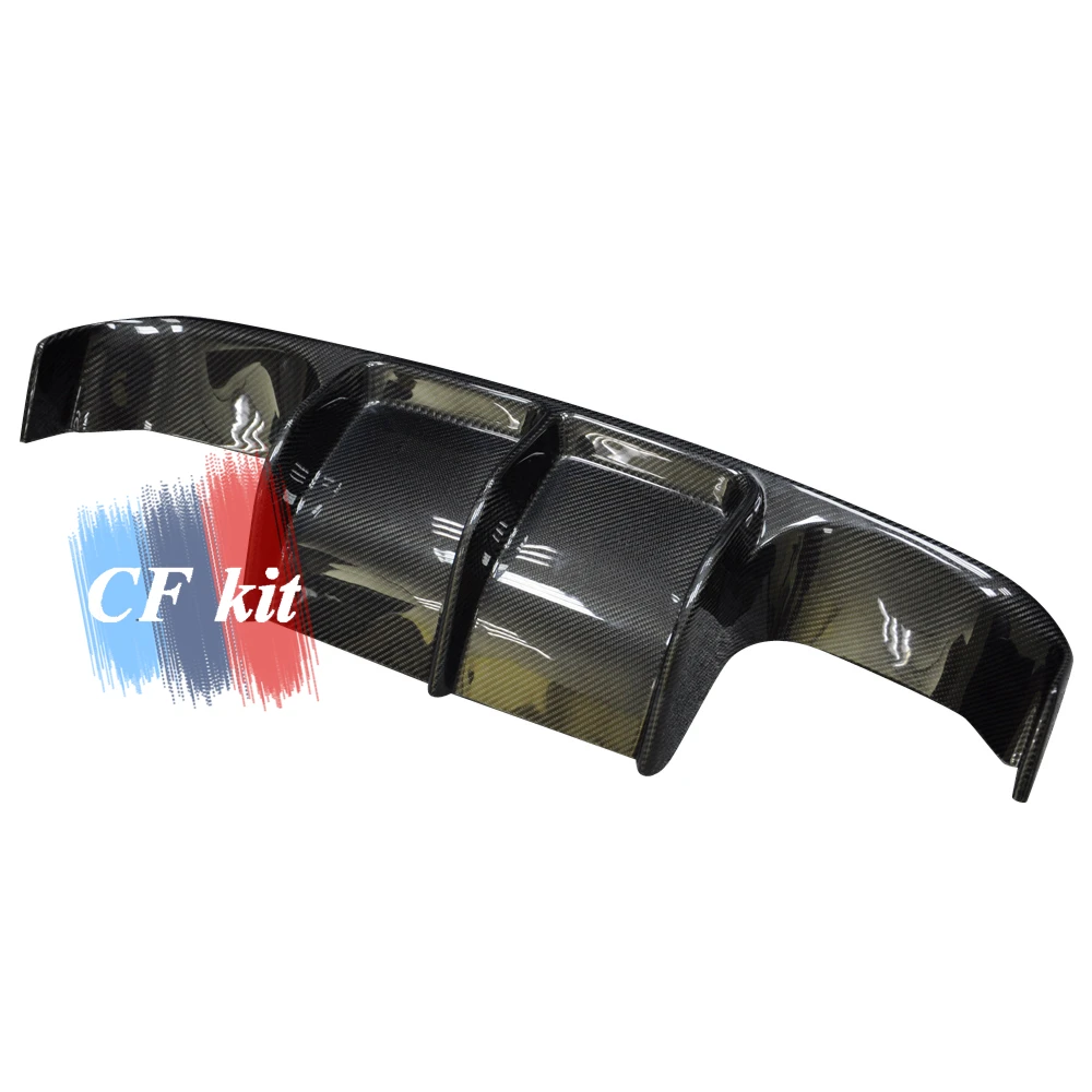 Комплект Заднего диффузора CF из углеродного волокна спойлер бампер для BMW F32 F33 F36