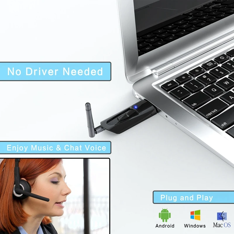 Мини Usb Bluetooth передатчик и технологией Aptx с низкой задержкой Беспроводной o