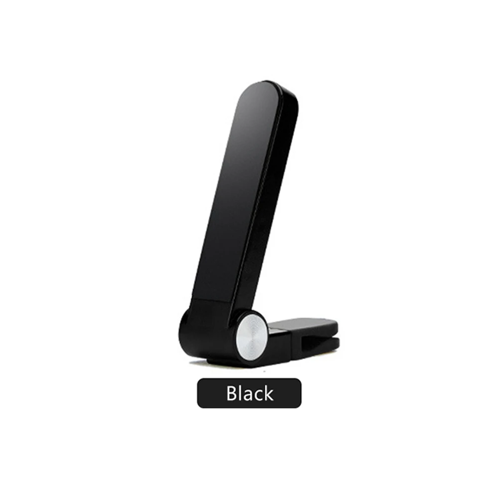 Black Магнитный держатель для телефона в автомобиле универсальный для iPhone 7 8 Air Outlet Stand GPS навигация для samsung L образный держатель для сотового телефона - Цвет: Black