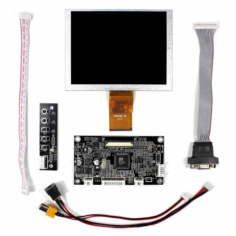 

full tested 5.0" inch lcd Screen ZJ050NA-08C 640*480 50 pins display panel with VGA AV LCD Control Board