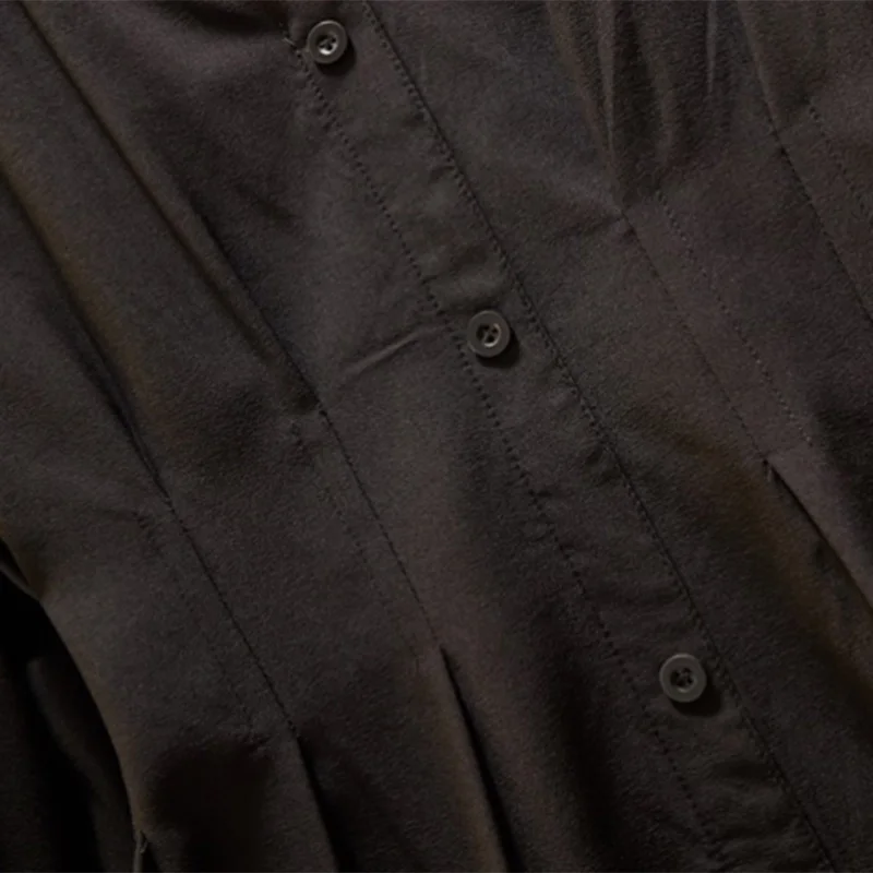 Женское однобортное мини-платье размера плюс винтажные черно-белые платья