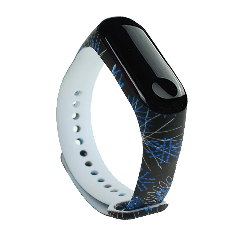 Спортивный наручный ремешок для часов Li mi ted для Xiaomi mi band 3 для Xiaomi mi Band 3 умный браслет силиконовый замена - Цвет: 14