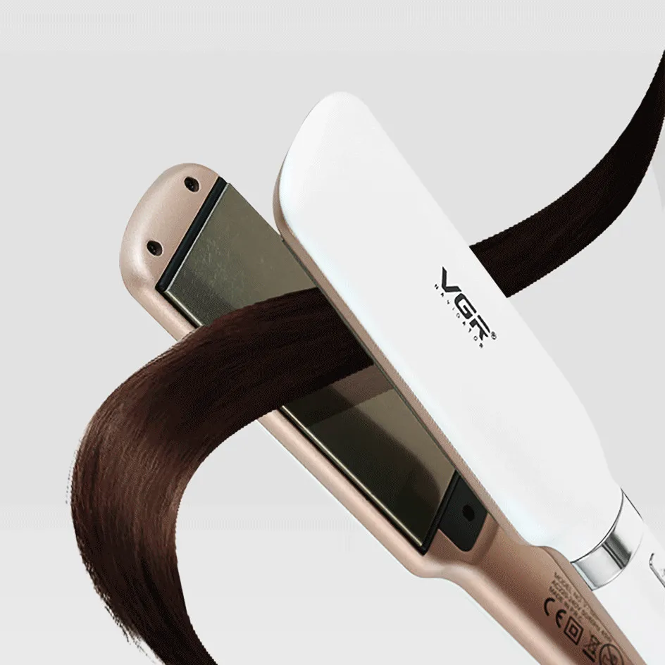 

VGR electric hair straightener professional hair straight hair styler straight hair styling Tourmaline ceramic