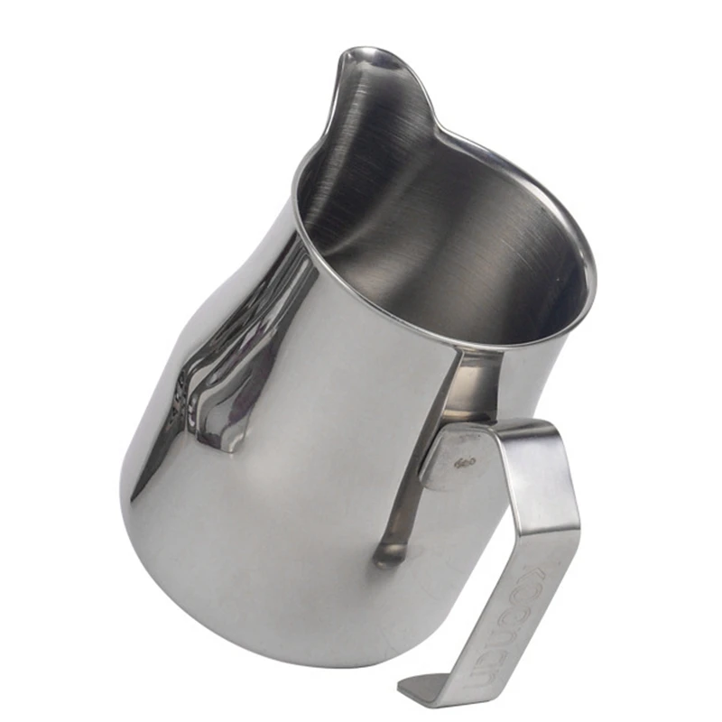 

Milk Frothing Pitcher Steaming Pitchers with Decorating Art Pen,Milk Coffee Cappuccino Pitchers Jug Cup (1Set 550Ml)