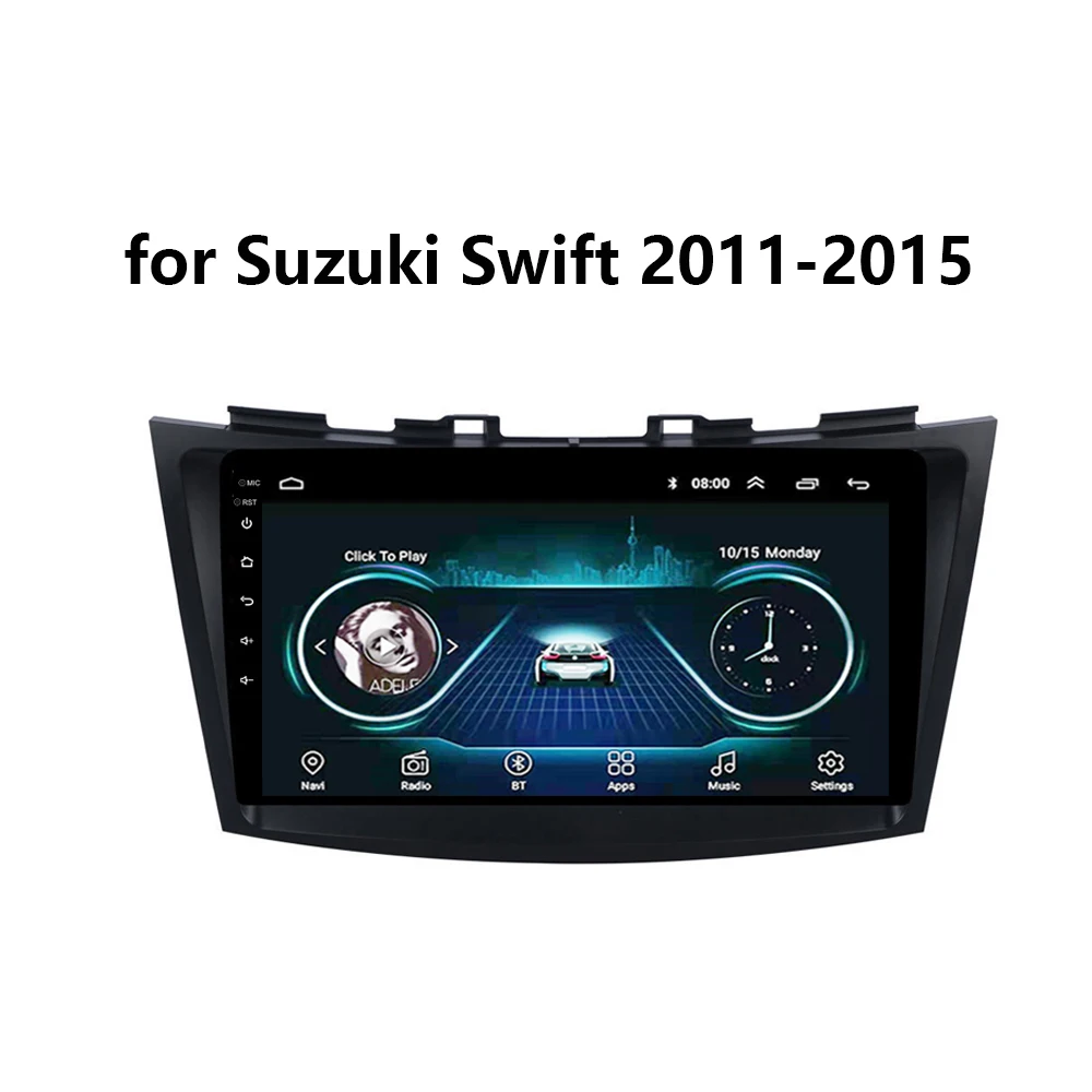 Автомагнитола 2 Din Android 9 0 для SUZUKI SWIFT 2011 2012 2013 2014 2015 мультимедийная стереосистема