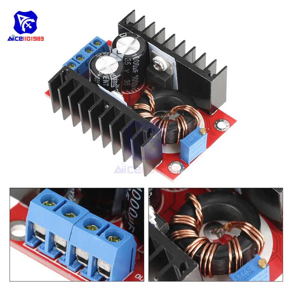 Специальный повышающий преобразователь постоянного тока 10 -32 В до 12 -35 в