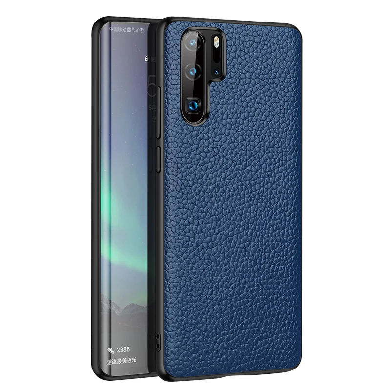 Кожаный чехол для телефона Huawei P20 P30 lite P40 Mate 20 30 Pro Nova 5T Y9 P samrt 2019 Honor 8X 9X 10i Pro|Бамперы|