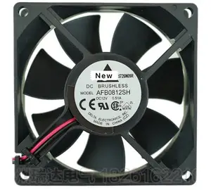 For DELTA AFB0812SH 7N72 DC 12V 0.70A 80x80x25mm Server Cooling Fan
