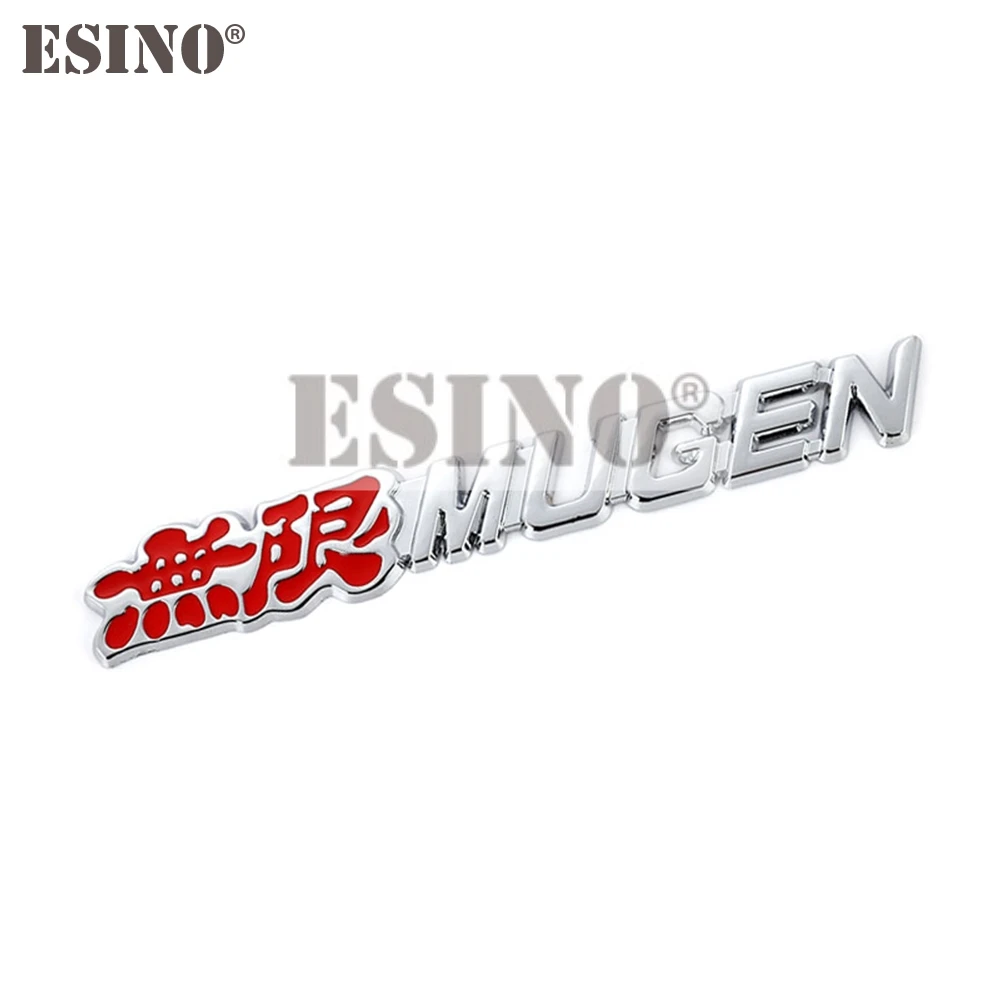 

Стайлинг автомобиля 3D металлический хромированный цинковый сплав эмблема кузова автомобиля наклейка наклейка автоаксессуар для Honda Mugen Power