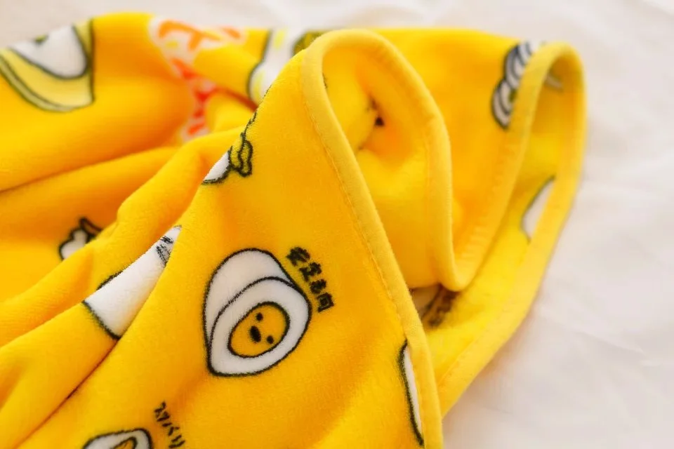 Креативные мягкие животные Gudetama Lazy яичный желток плюшевые фланелевые охлаждающее одеяло простыни наволочка для мягкой подушки детские игрушки
