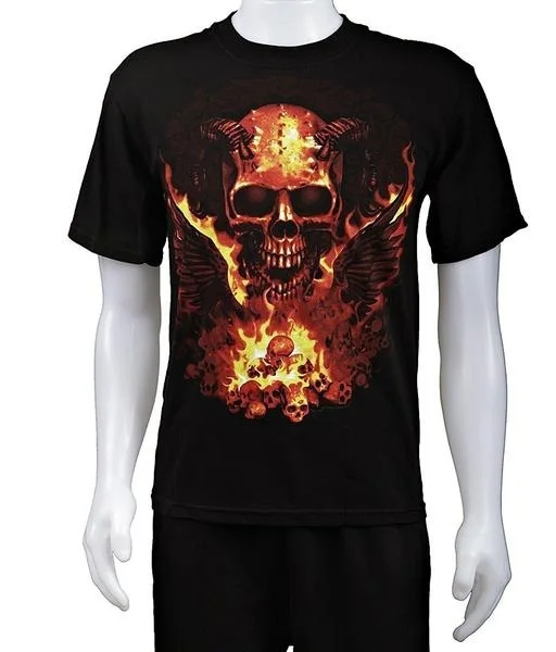 

Summer Skull Men Short Sleeve T-Shirt
