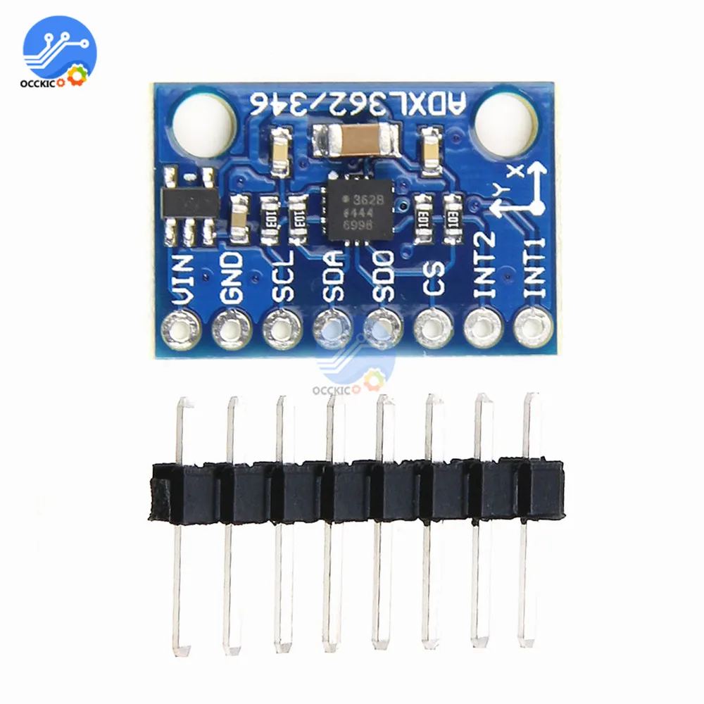 ADXL362 3-осевой цифровой акселерометр ускоренный Сенсор модуль SPI для Arduino