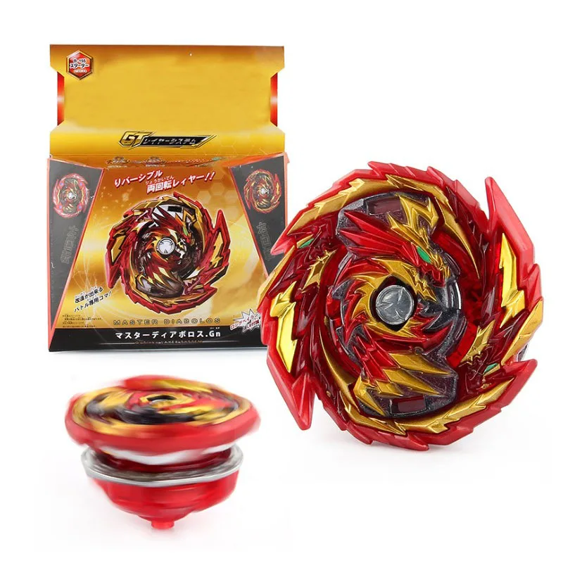 

B-X TOUPIE BURST BEYBLADE Gt B-155 Starter Master Diabolos.gn B155 Rise With Lr Launcher With Box Set Toys
