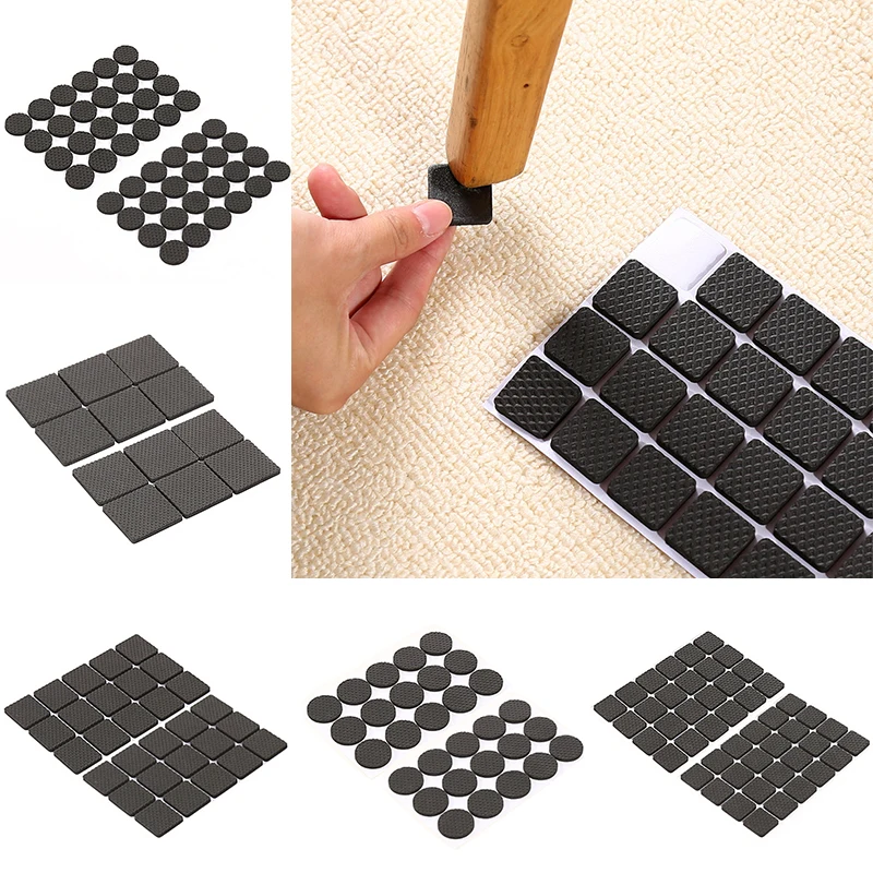 

EVA Self Adhesive Anti Slip Pad Rubber Furniture Feet Leg Chair Felt Anti Vibration Buffer wooden floor Protection Pad