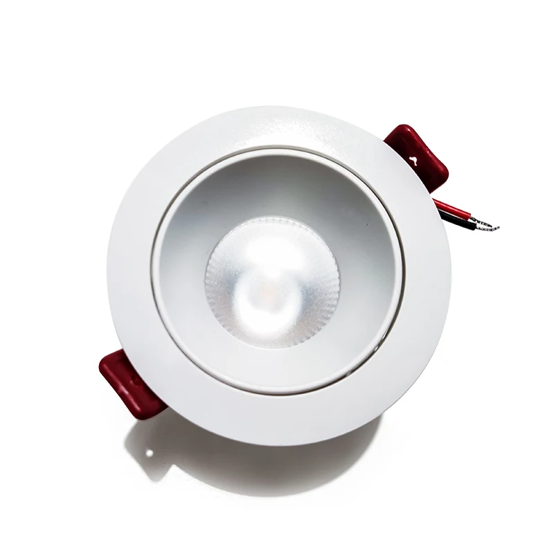 

White Led Downlight Recessed Indoor Led Ceiling Lamp 7W AC85~265V Led Spot Lamp For Living Room Foyer Bar Counter Office