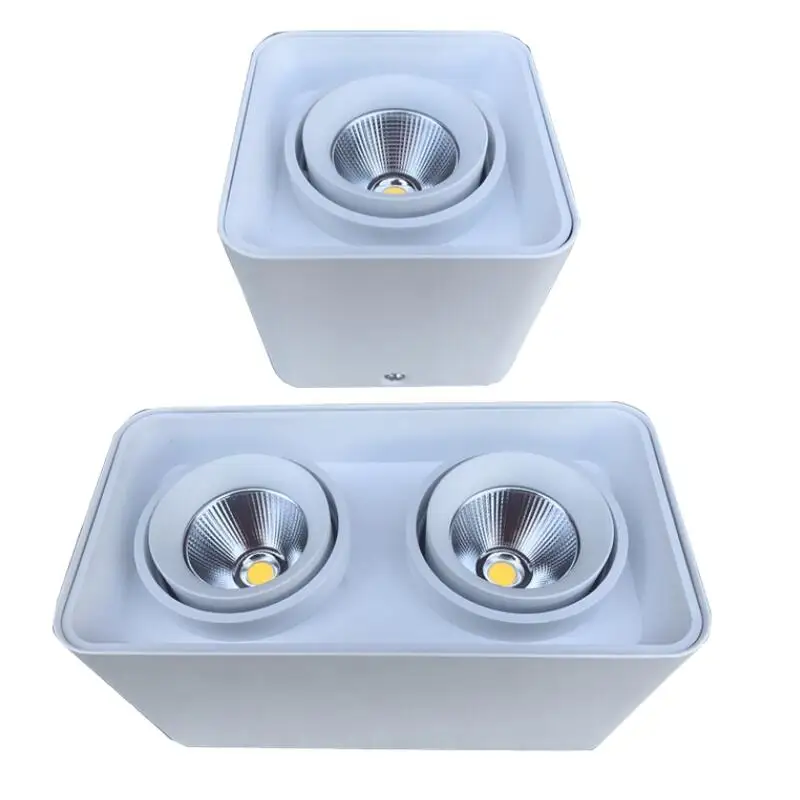 15 Вт 30 светодиодный Downlights поверхностное крепление освещение с регулируемым