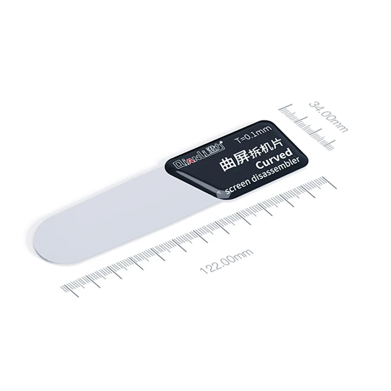 Metal Disassemble Card Curved Screen Open Tools Mobile Phone Split For Samsung Galasy S10 S9 edge LCD Glass Separate Repair Tool