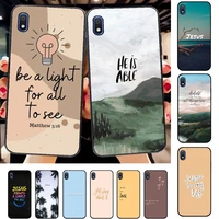 christian bible quotes verse jesus phone case for samsung a51 01 50 71 21s 70 31 40 30 10 20 s e 11 91 a7 a8 2018