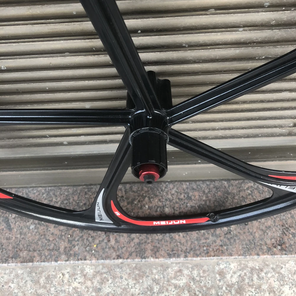 Колеса 26 дюймов колесо для горного велосипеда велосипедные диски, MTB обода 6 спицы для горного велосипеда колеса из магниевого сплава 26 скоростей