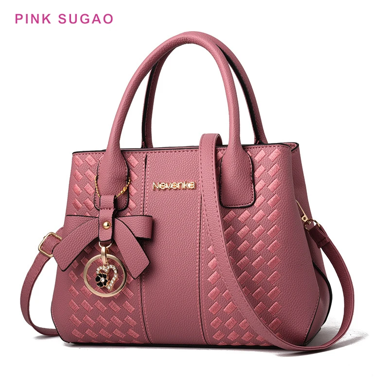 

Pink Sugao luxury handbags women bags designer leather shoulder bag fashion ladies handbags purses crossbody bag high quality