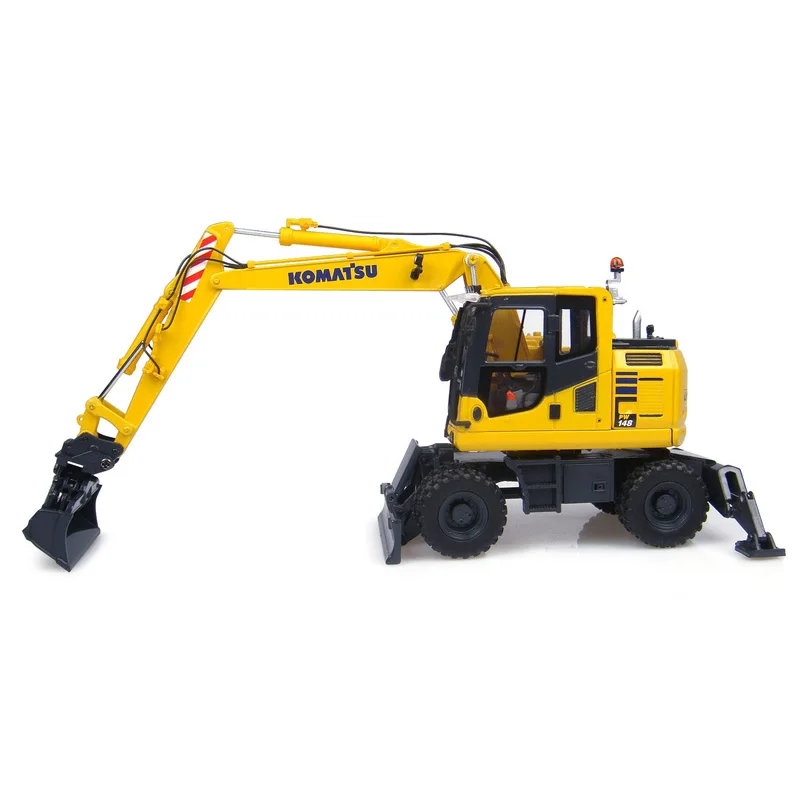 UH-8083 1:50 Komatsu PW148 + 2 колесный экскаватор игрушки |