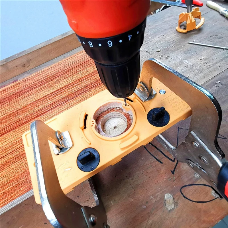 

35mm Hinge Drilling Jig Bit Hole Opener Locator Woodworking Tool Drill Bits for Cabinet Door Installation DIY Tools