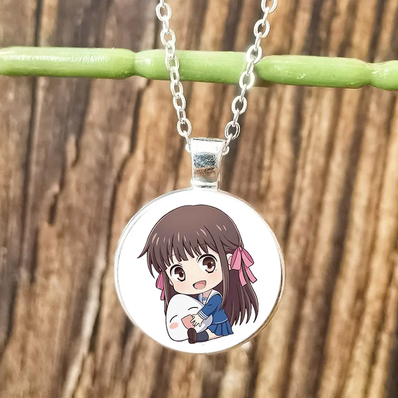 Очаровательное ожерелье в виде корзины с фруктами женские сувениры из аниме для