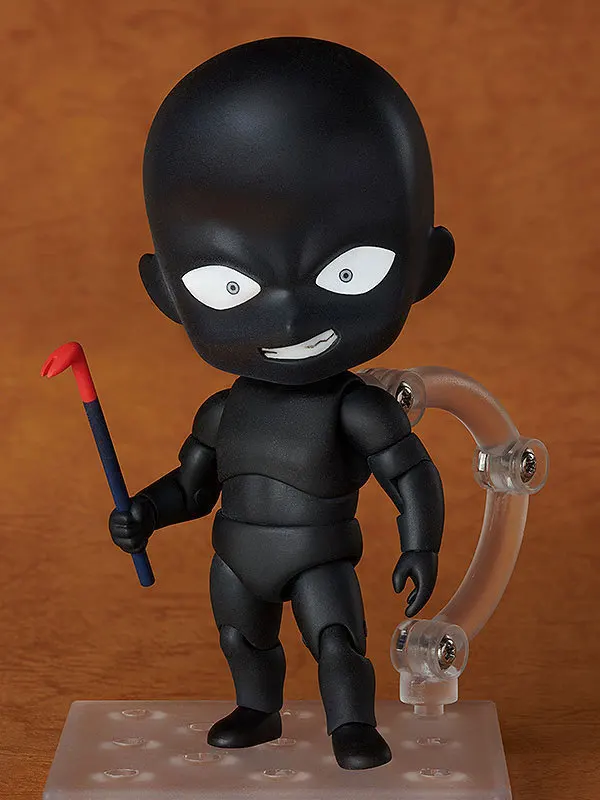 

BlackMan Mystery Man Hannin Anime Detective Conan BJD Cute Figure Toys