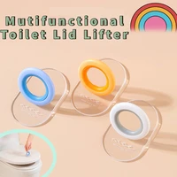 toilet lid lifter toilet seat holder sanitary closestool seat cover lift handle seat cover bathroom accessories hand clamshell