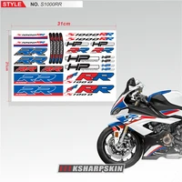 new sale motorcycle body stickers reflective waterproof fuel tank tail box logo decals kit set for bmw s1000rr s1000 rr hp