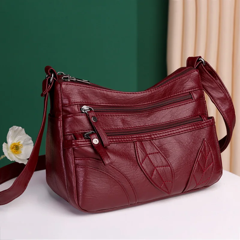 

Casual PU Leather Shoulders Bag for Women 2021 Sac A Main High Quality Crossbody Bags Purses and Handbags Luxury Designer Brand
