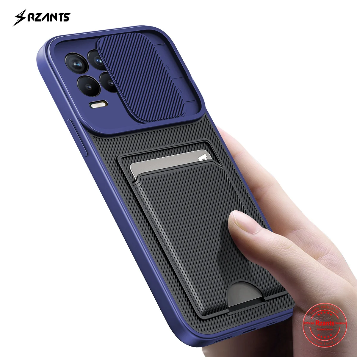 Противоударный чехол Rzants для OPPO Realme 8 8i PRO 4G Защитный квадратный кошелек объектива