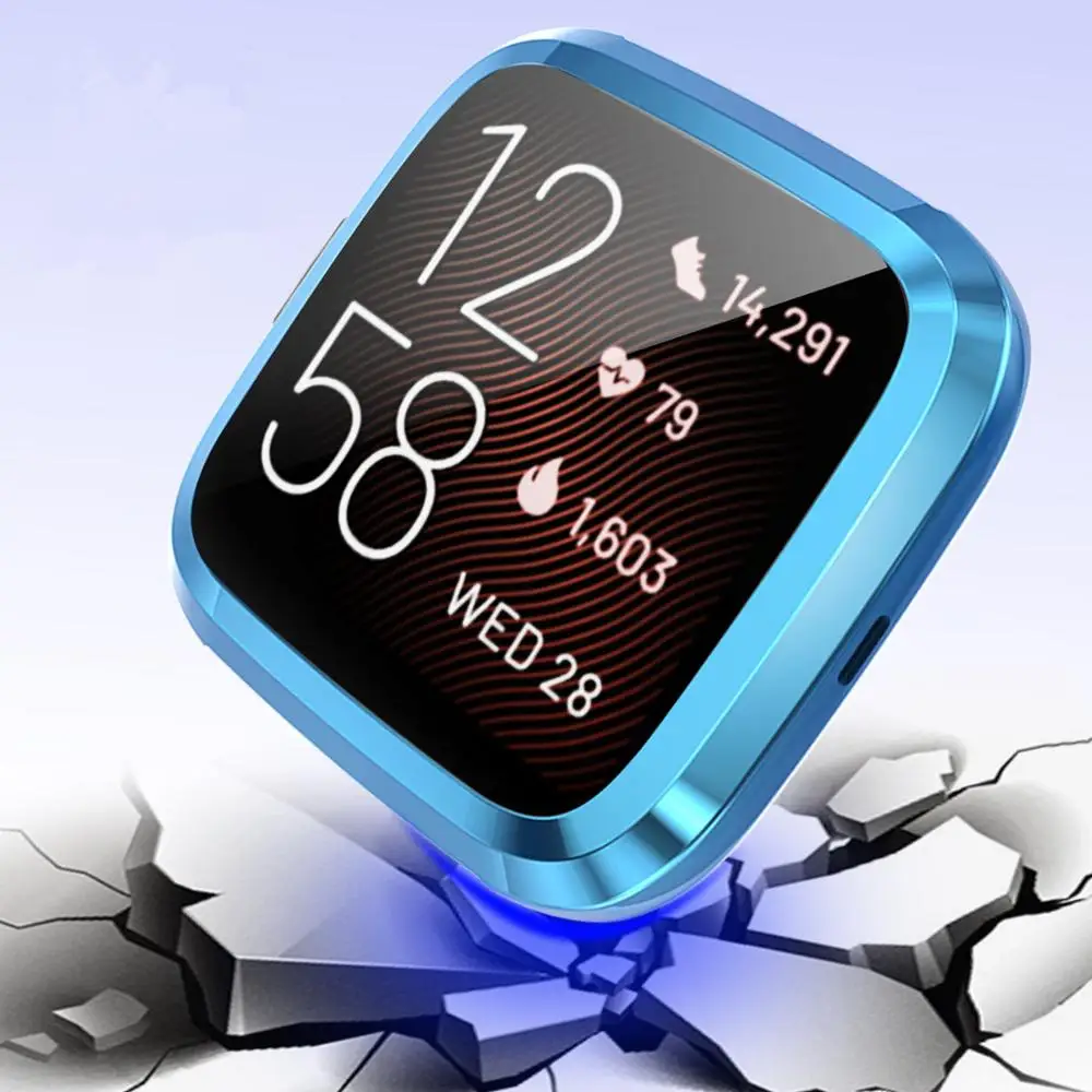 Сменный защитный чехол-рамка для часов Fitbit versa 2 ремешок браслета Ультратонкий