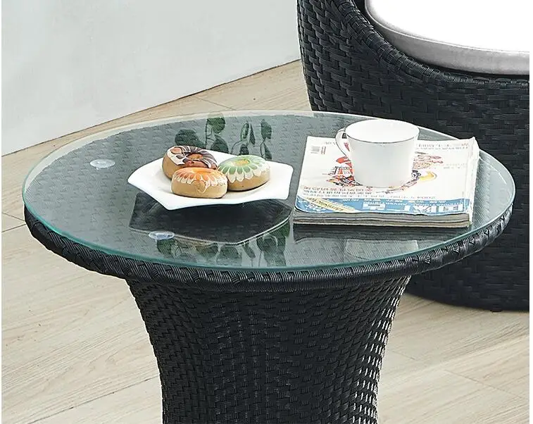 Маленький стол и стул для балкона чайный комбинированный уличный двора