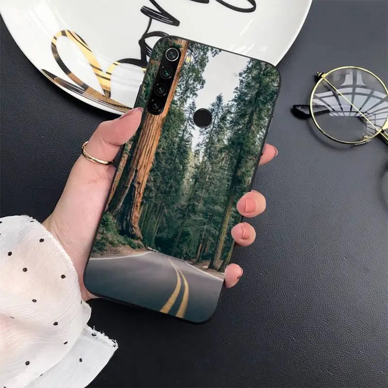 

Perspective road scenery Phone Case For Xiaomi Redmi 7 8 9t a3Pro 9se k20 mi8 max3 lite 9 note 9s 10 pro shell
