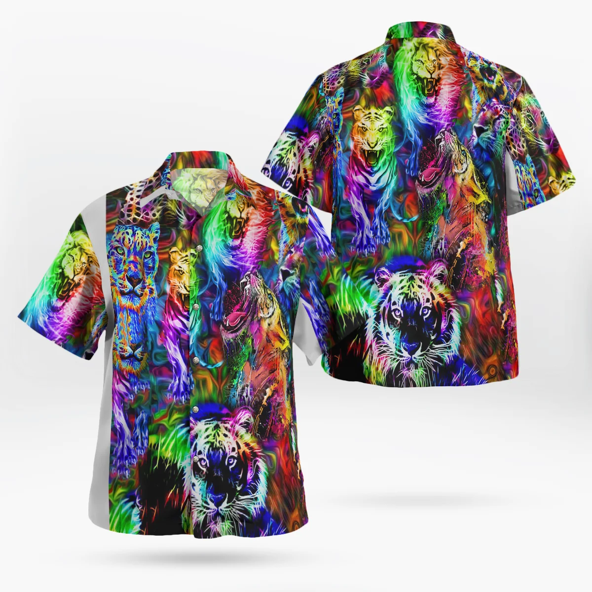 

Color Anime 3D Beach Hawaii Summer 2021 Shirt Short Sleeve Shirt Streetwear Oversized 5XL Camisas De Hombre Blusa Masculina-27
