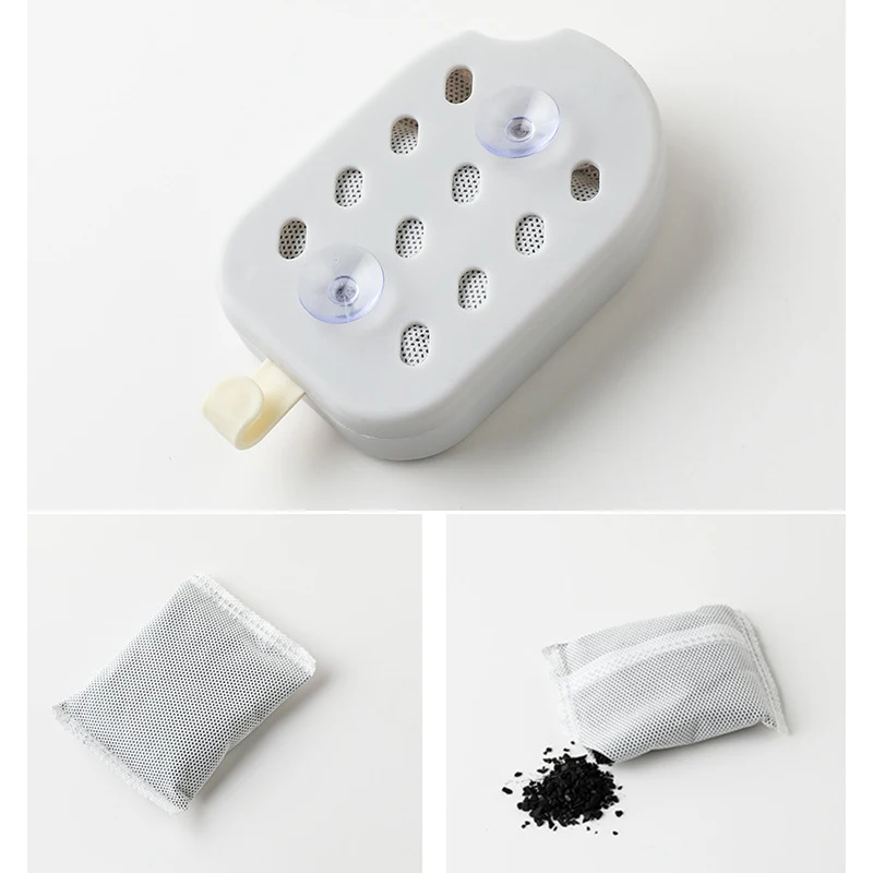 Дезодорирующий очиститель запахов для мороженого в холодильнике бамбуковый