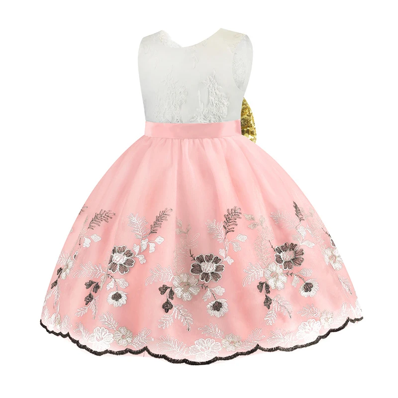 

Wedding Dress Girl Kids New Year Dress Princess Party Evening Dress 10 Years Girls Dresses Costume Fashion Personality