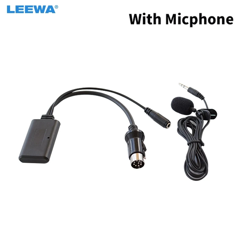 LEEWA автомобильный Aux in беспроводной bluetooth адаптер модуль аудиоприемника кабель