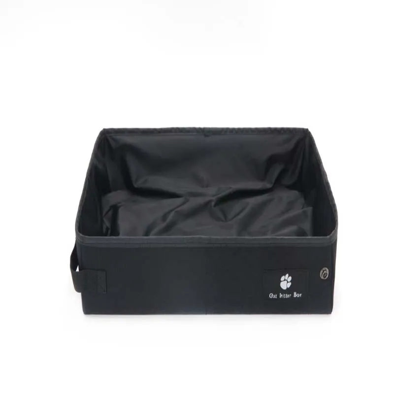 Foldable Cat Pet Litter Box Waterproof Outdoor Travel Toilet Case for Dogs Animal Little Tray | Дом и сад
