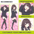 Симпатичная Подушка Nanase Kurumi, чехол для обнимающих девушек, чехол для тела, подушка для обнимания, подушка в японском стиле Kawaii