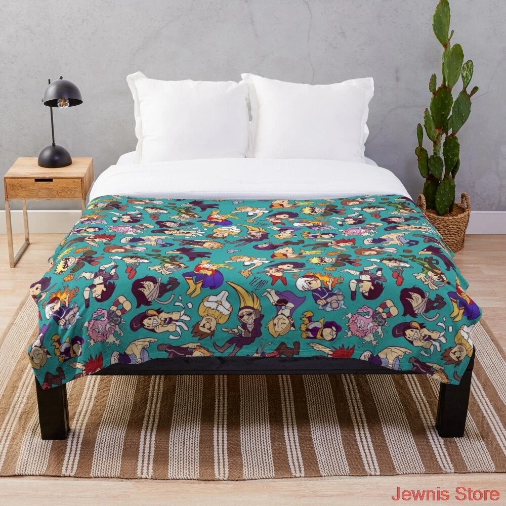 

Plus Ultra Pattern Throw Blanket flannel Sherpa bedspread bedding sofa picnic fur soft blanket