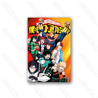 

Anime Poster My Hero Academia Nordic Style Waterproof Ink Canvas Print Art Hd Painting Modern Living Room Bedroom Decoration