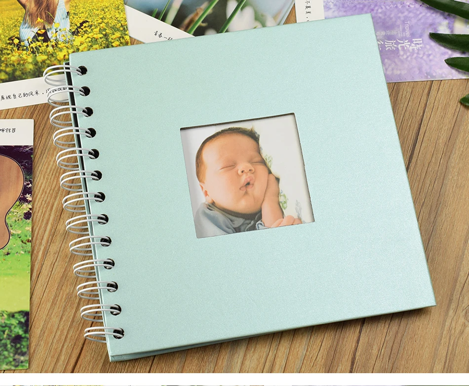 Бумажный фотоальбом для детей скрапбукинг Albumu Diy книга памяти Portafoto Plakboek|Корзины