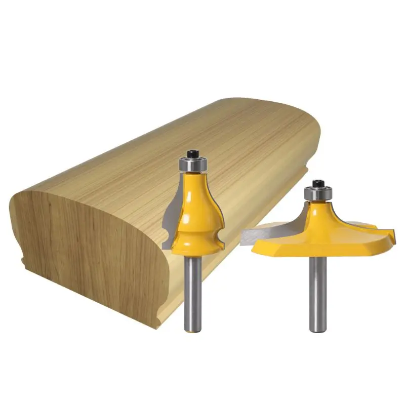 2 шт. 8 мм стержень поручень тенон Фрезерные фрезы Набор для деревообработки