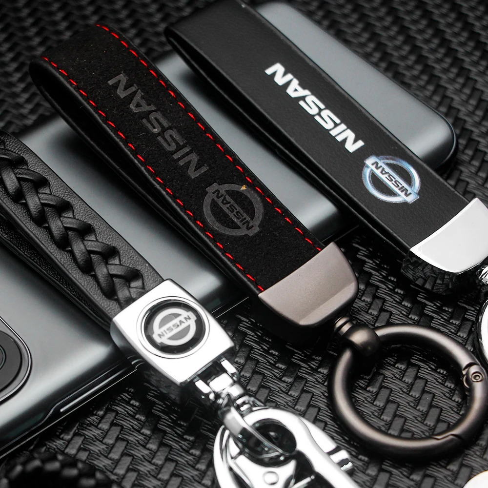 1 шт. автомобильный брелок 3D металлический кожаный Модный логотип чехол для