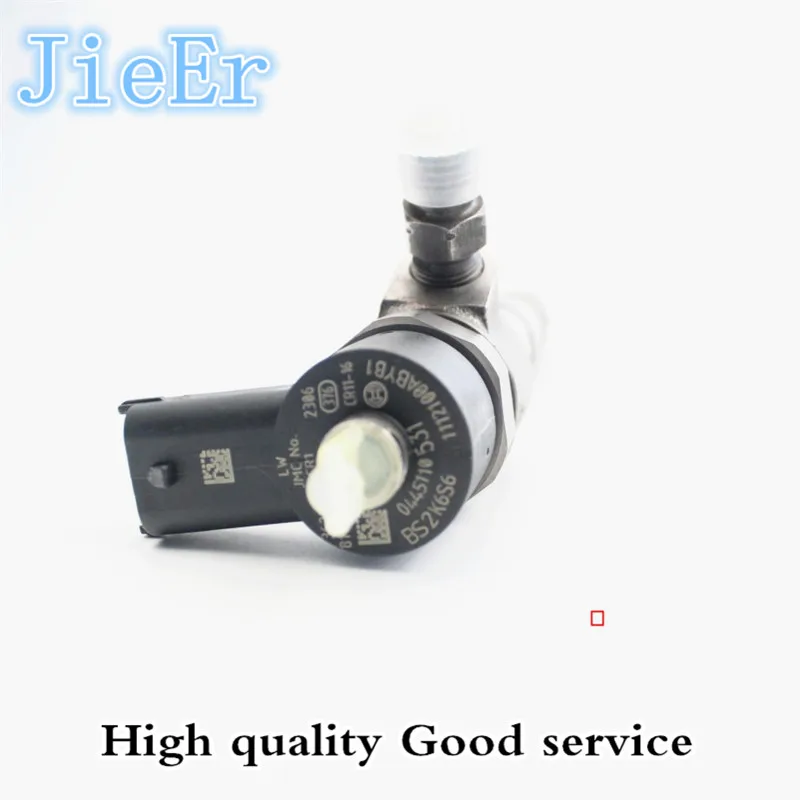 Форсунка системы питания с общей топливной магистралью 0445110531 для 0433172359 деталей